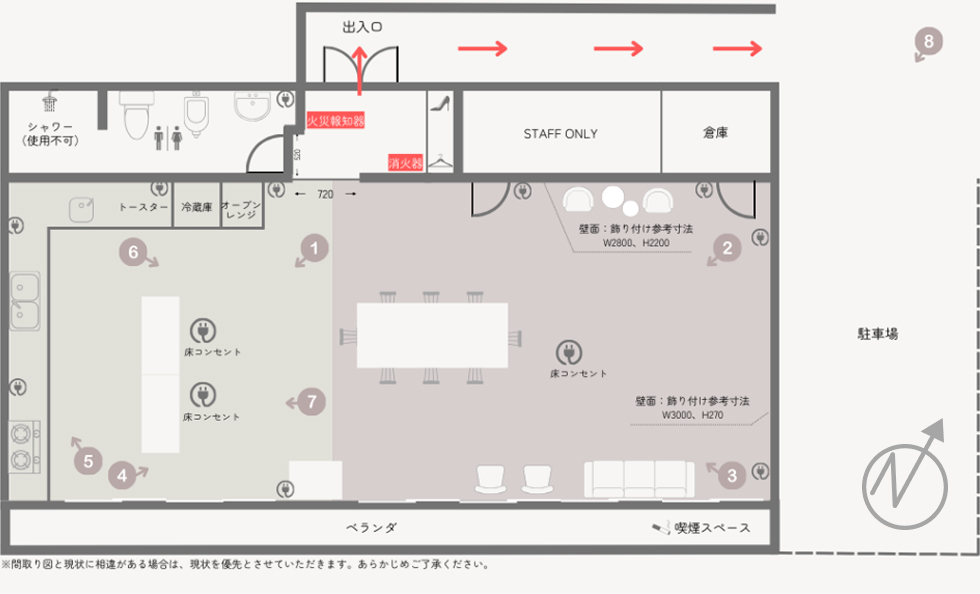 floor map/フロアマップ